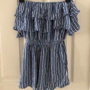 Body Glove strapless romper or swim cover up sz M